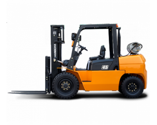 Бензиновый вилочный погрузчик CPQD45N-RXW17