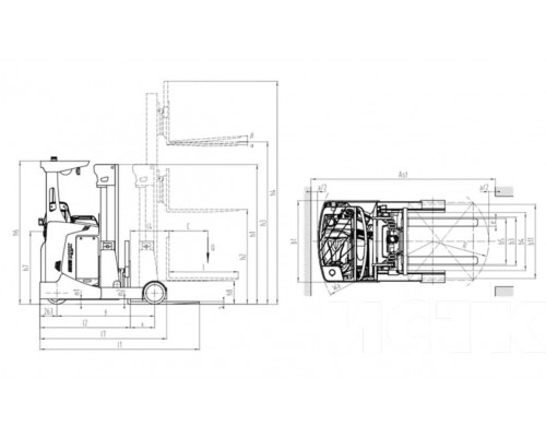 Ричтрак Xilin CQD20-D